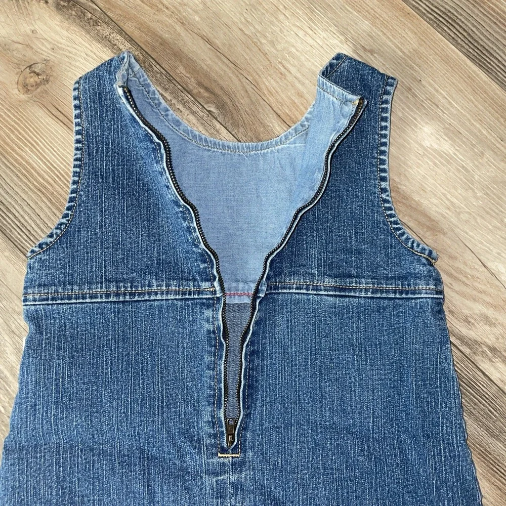 Oshkosh Vintage Girls Denim Jean Dress Sz 6‎ Embroidered 90's Canada